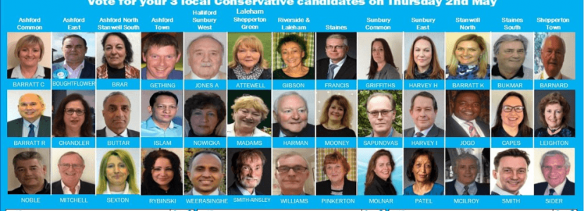 May 2019 local election Conservative Candidates