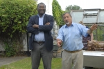 Tim Evans with Kwasi Kwarteng MP